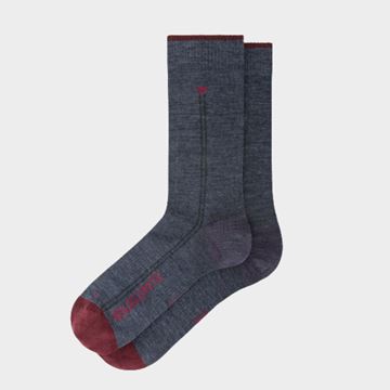 Picture of DOLOMITE 54 MID SOCKS DARK BROWN